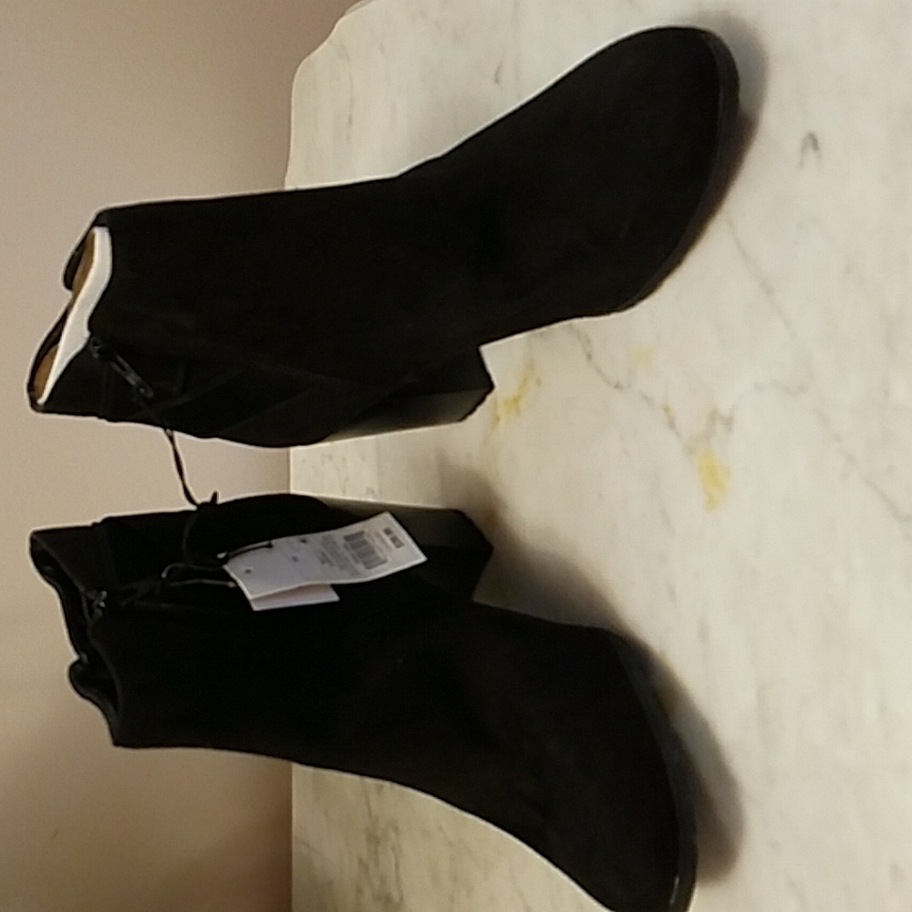 A New Day Women's Water Repellent Ankle Boots Black Size 11